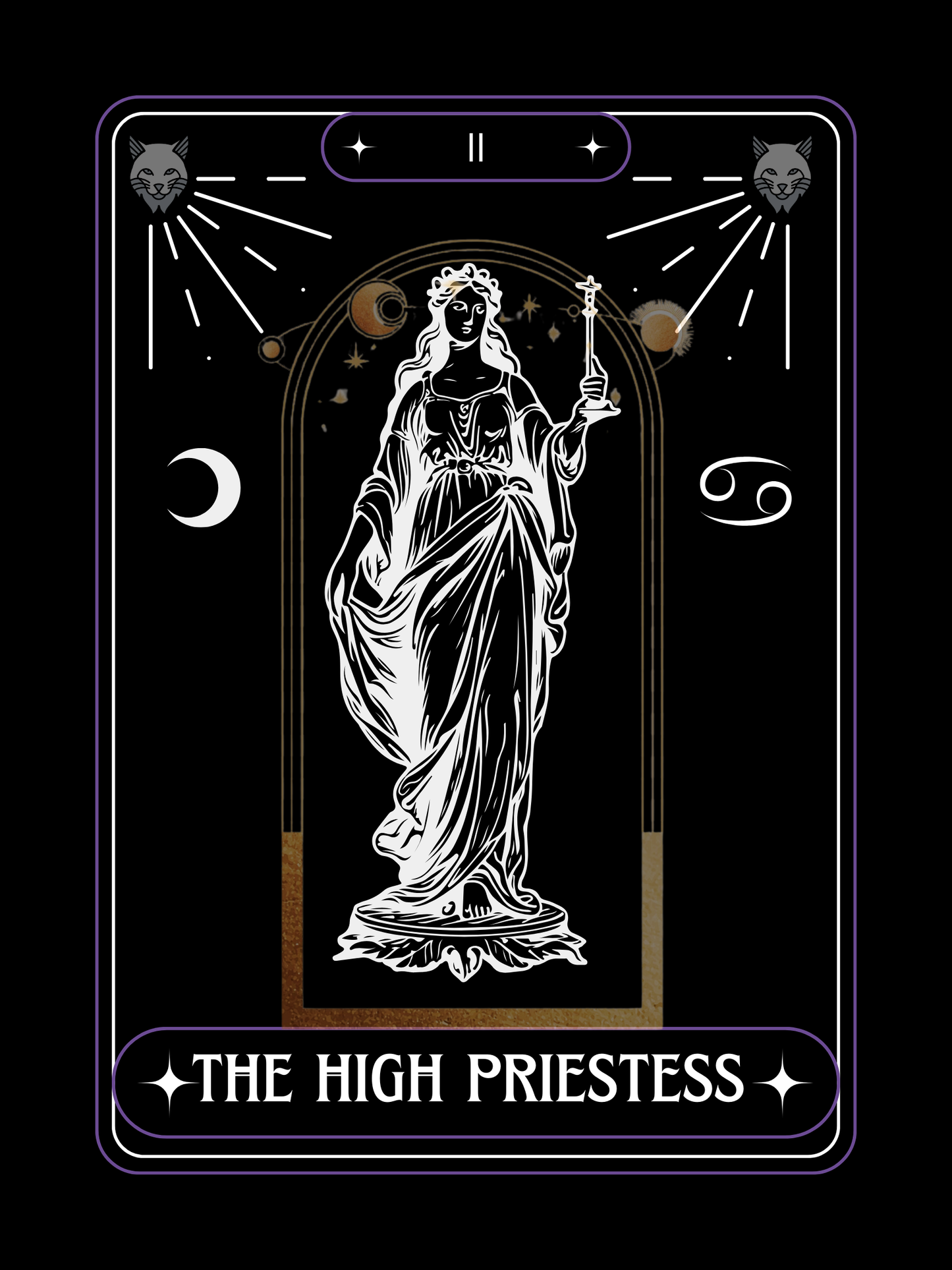 The High Priestess - Major Arcana Hoodie