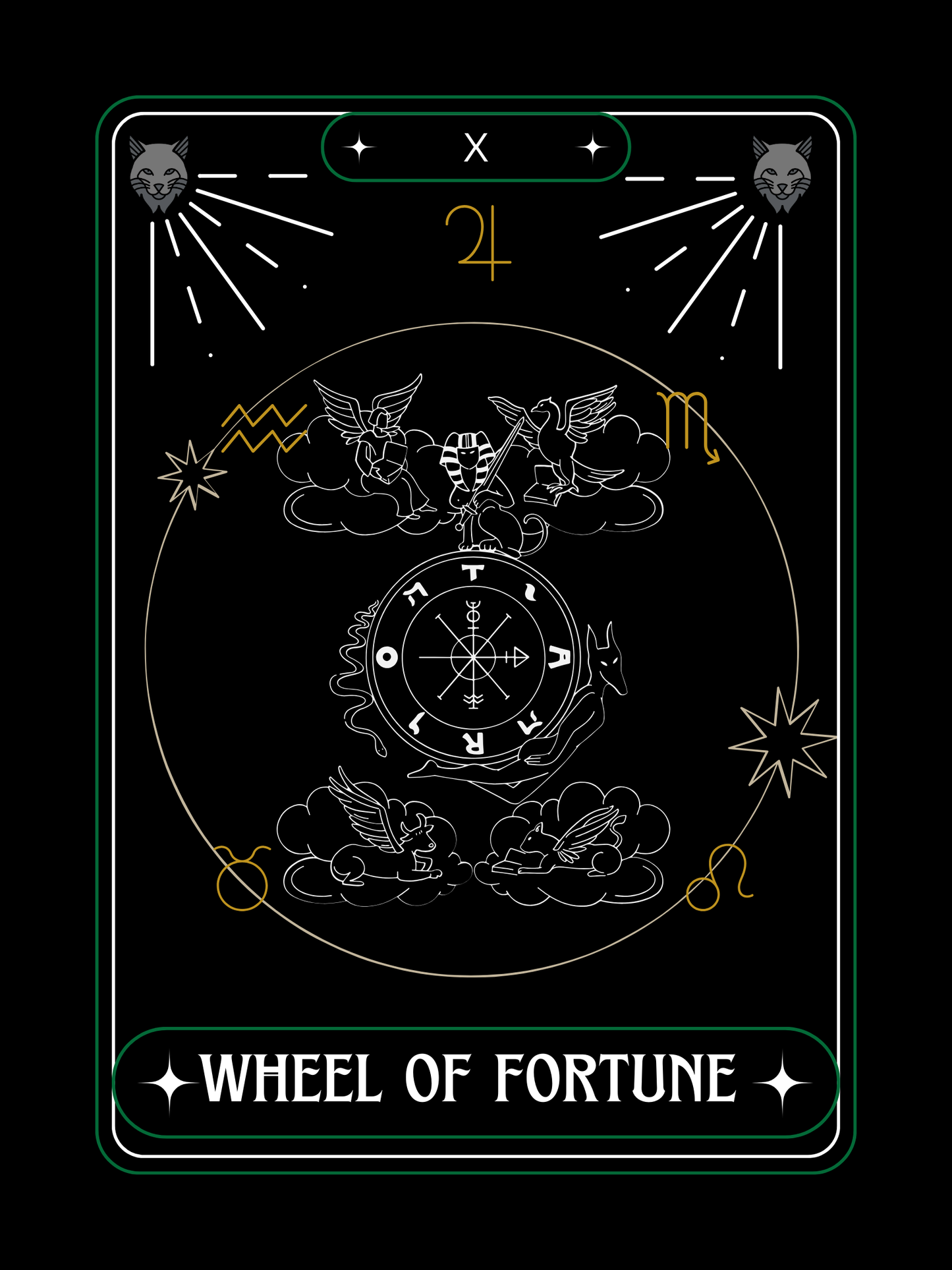 Wheel of Fortune - Major Arcana Hoodie
